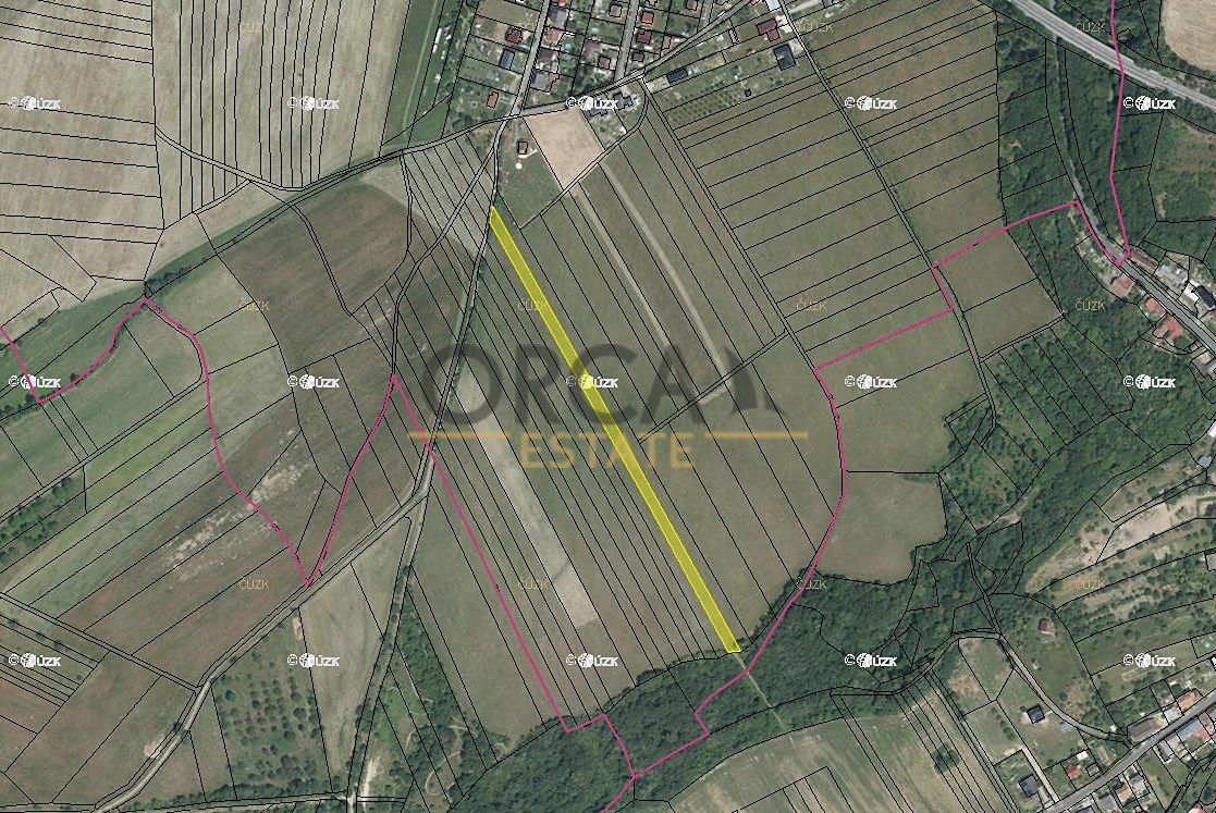 Prodej pole 4582 m², Dolní Újezd – fotka 1 z 3