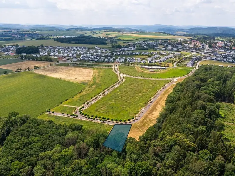 Prodej stavebního pozemku 1178 m², Vysoký Újezd – náhled fotky 2