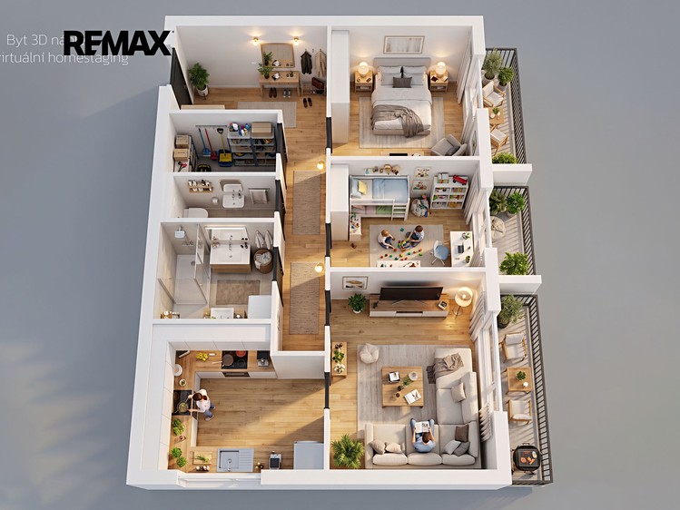 Wohnung 3+1 zum Kauf, 70 m² (19 von 19)