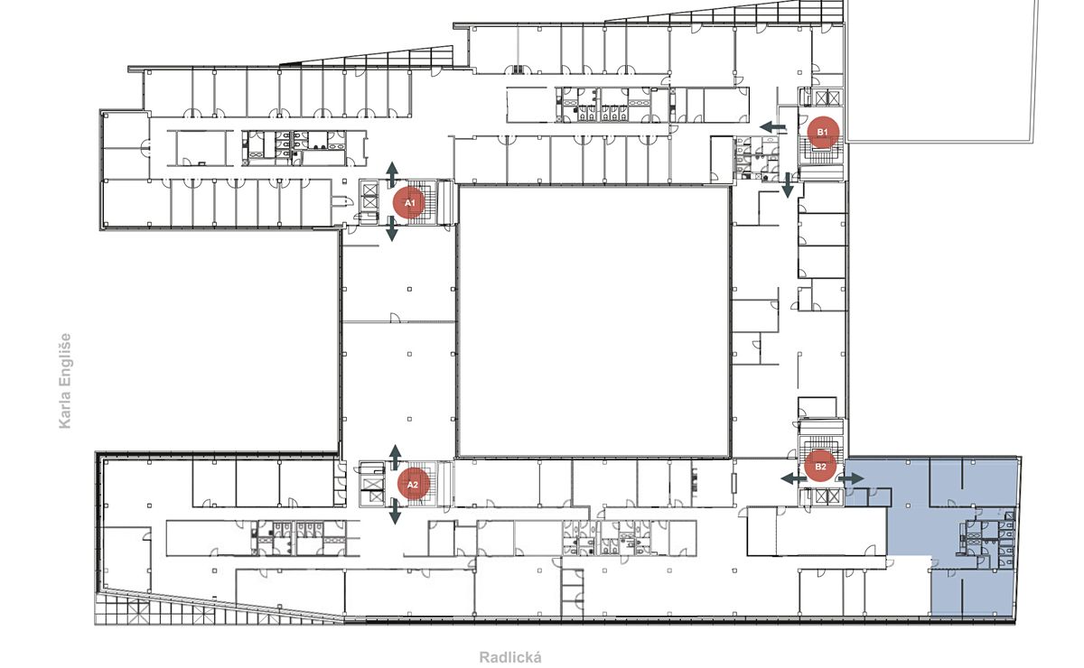 Pronájem kanceláře 234 m² – fotografie 3