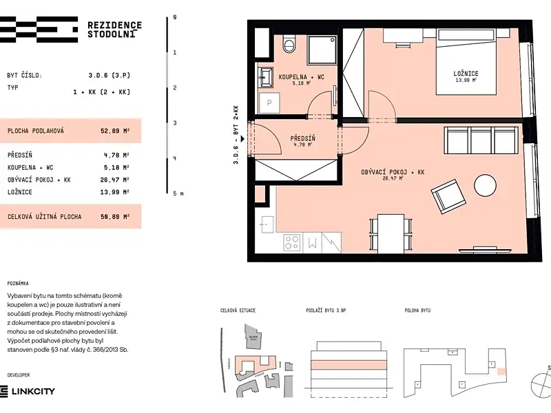 Prodej bytu 2+kk 51 m², Ostrava – náhled fotky 3
