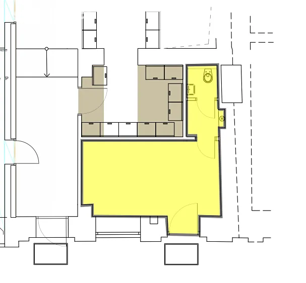 Pronájem obchodního prostoru 20 m² – pohled 5