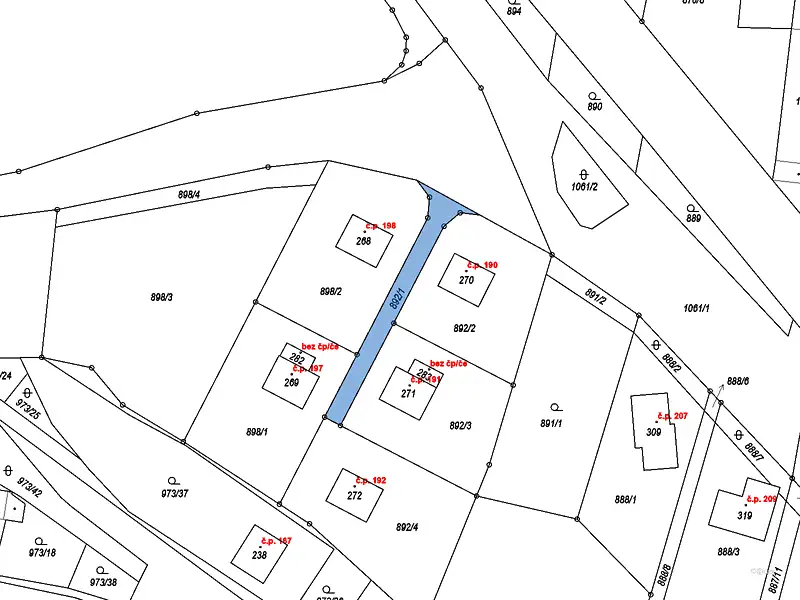 Prodej pozemku 242 m², Nová Ves – náhled fotky 3