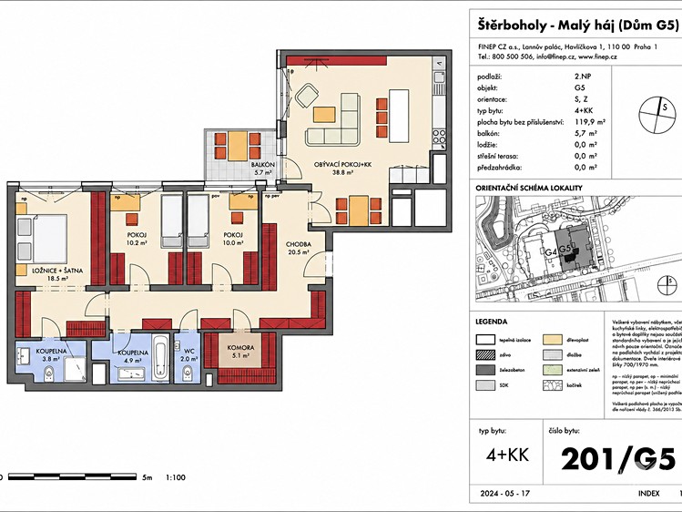 Wohnung 4+kk zum Kauf, 125 m² (8 von 18)