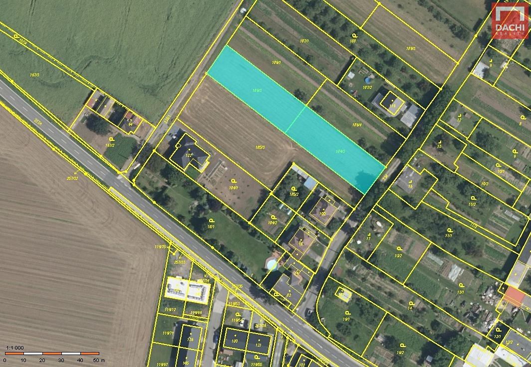 Prodej stavebního pozemku 1959 m² – fotografie 2