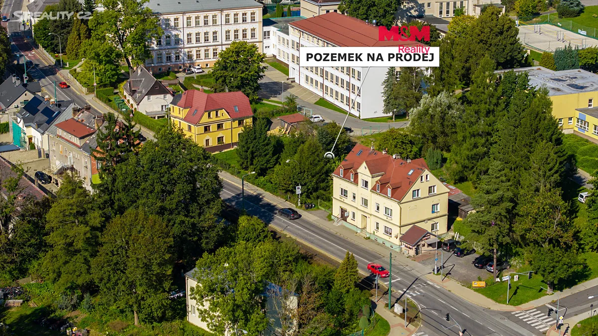 Prodej stavebního pozemku 1061 m², Liberec