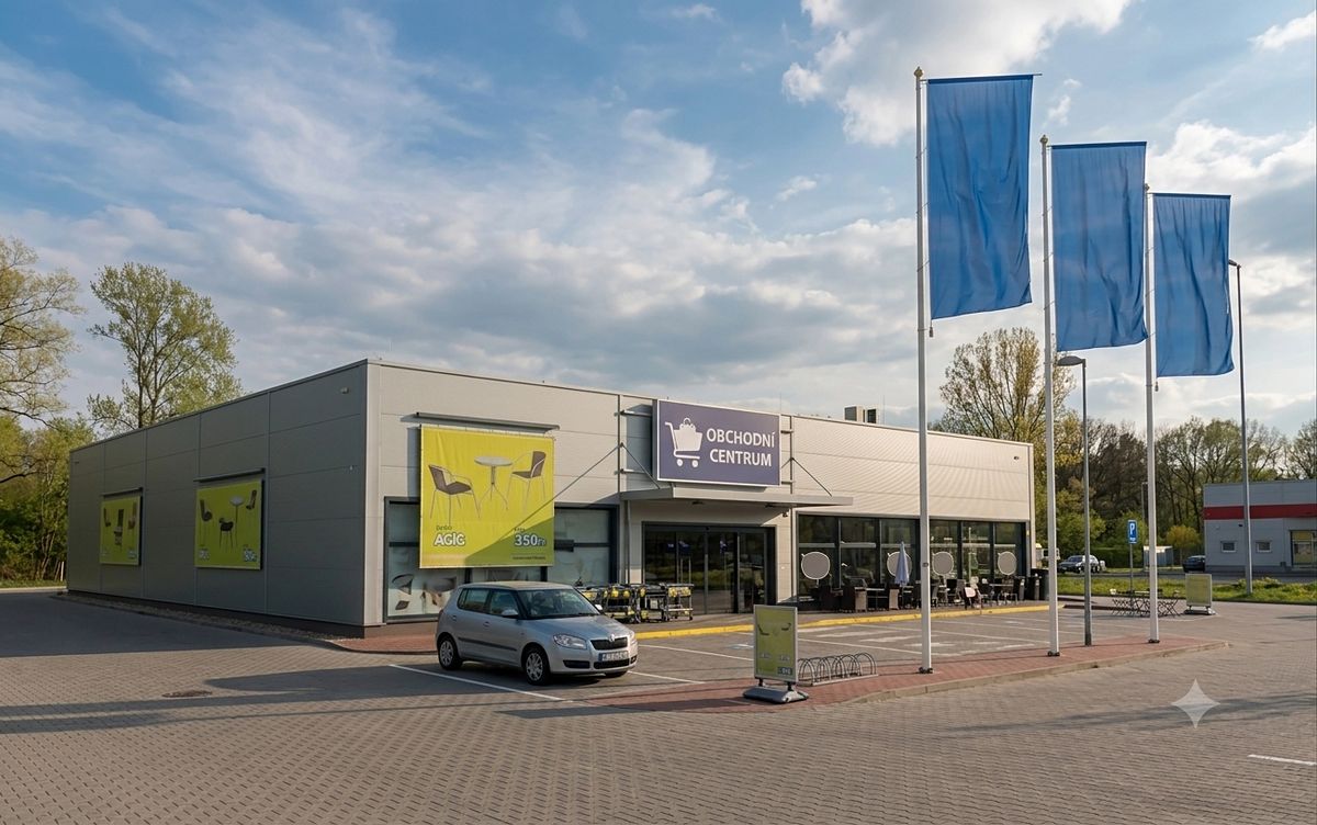 Prodej obchodního prostoru 1000 m²