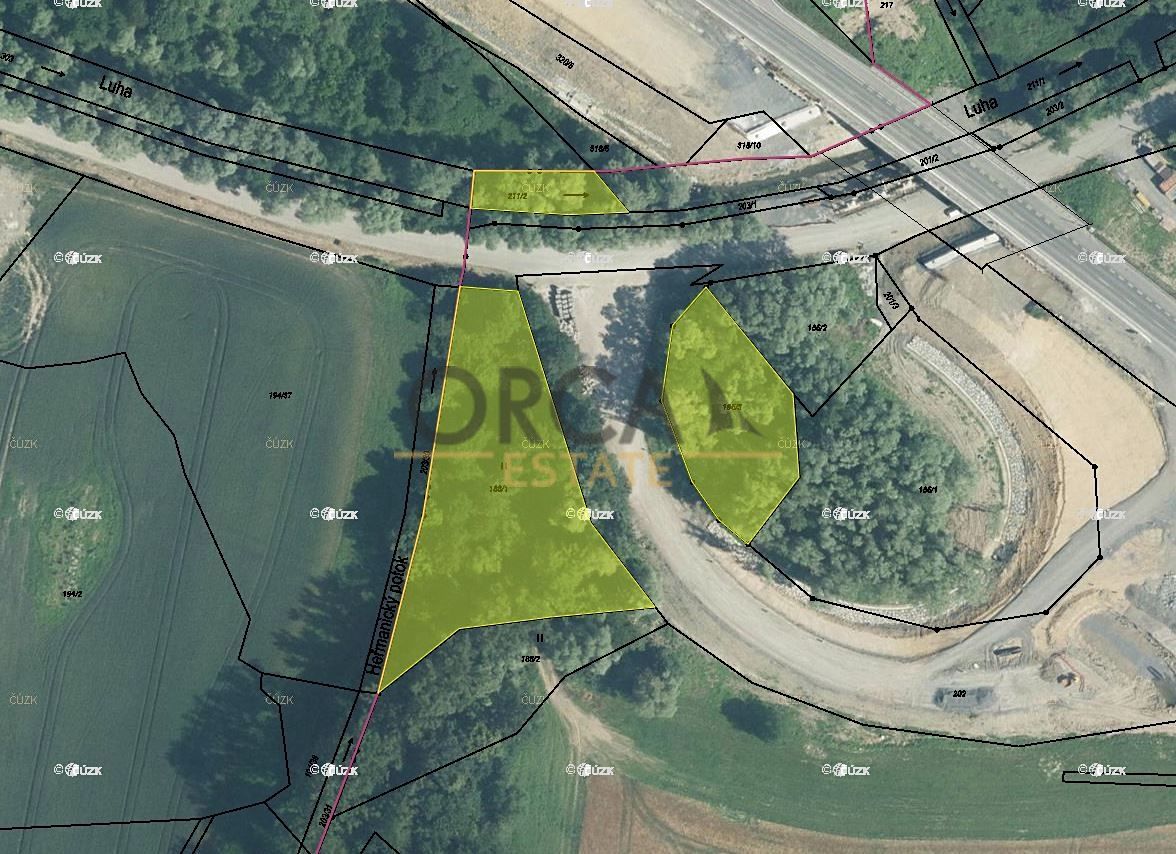 Prodej louky 4841 m²