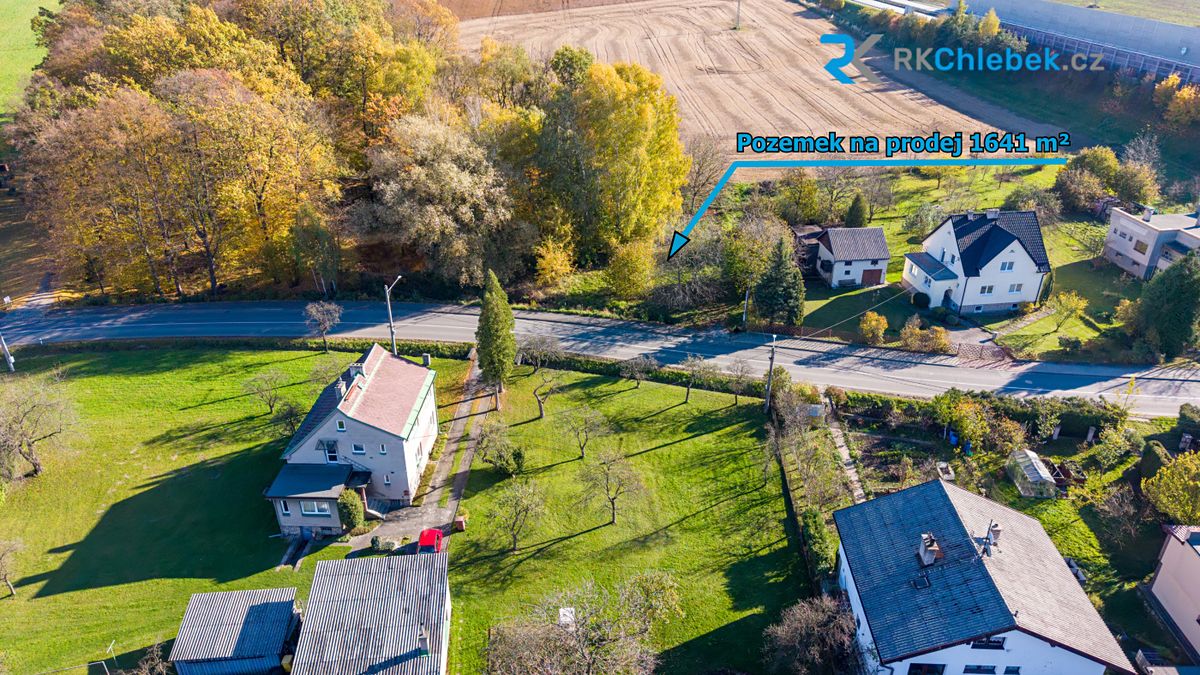 Prodej stavebního pozemku 1641 m² – fotografie 2
