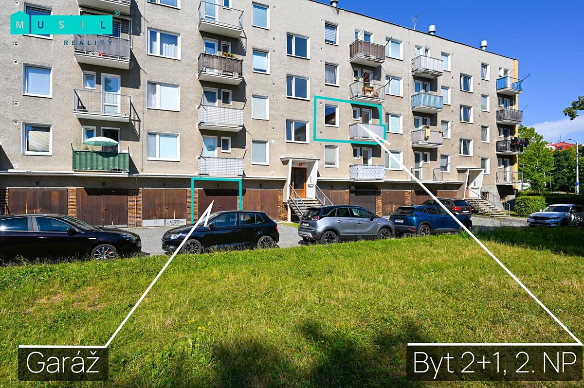 Prodej bytu 2+1 58 m²