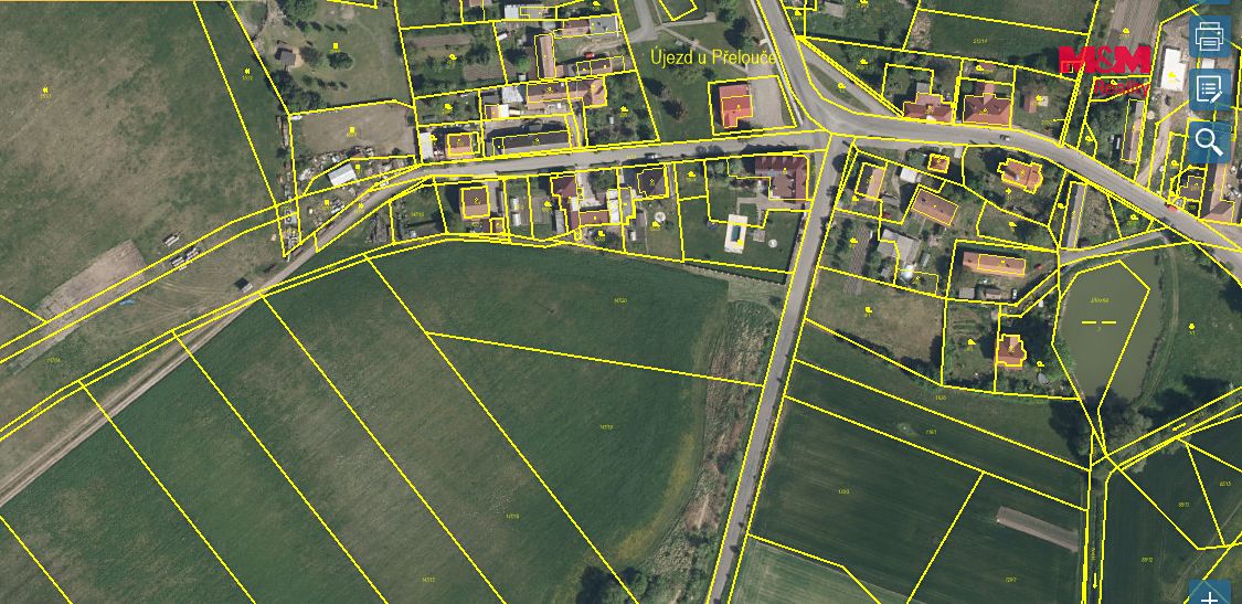 Prodej stavebního pozemku 8659 m² – fotografie 3