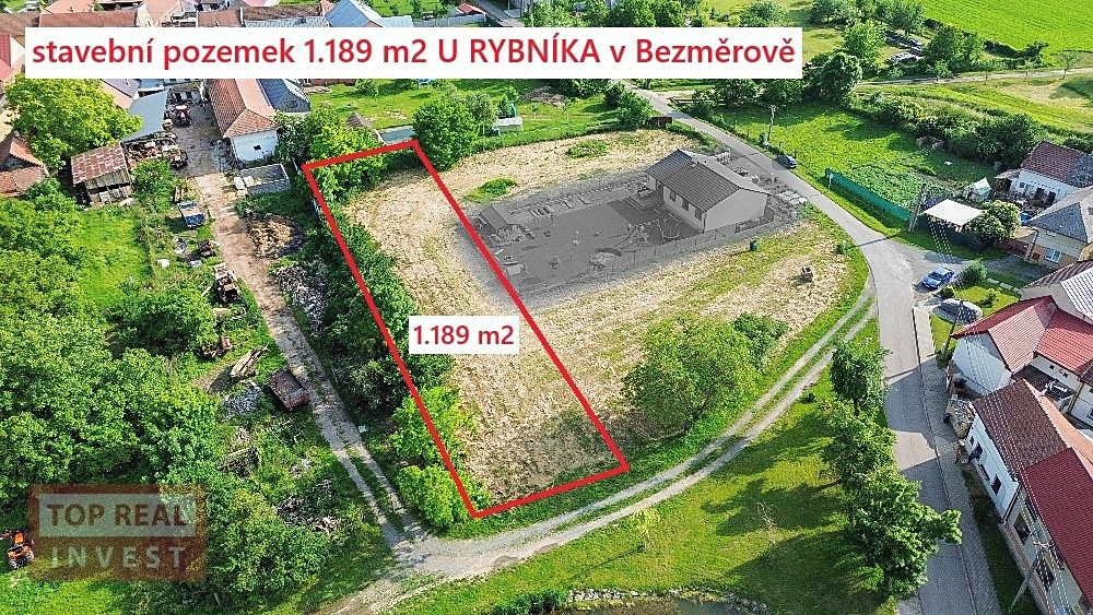 Prodej stavebního pozemku 1189 m²