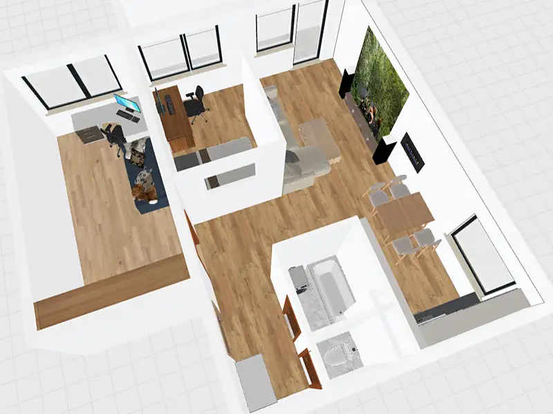 Prodej bytu 3+1 65 m², Obrnice – náhled fotky 3