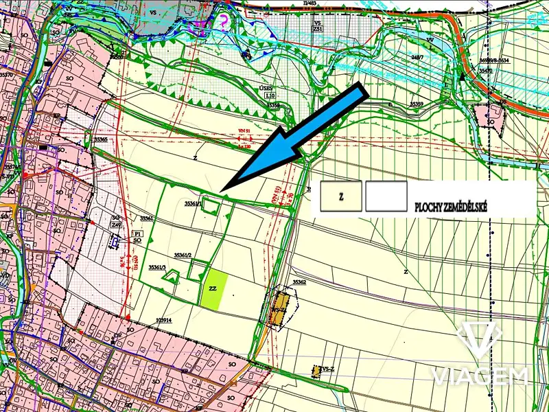 Prodej pole 18620 m², Mořkov – náhled fotky 2
