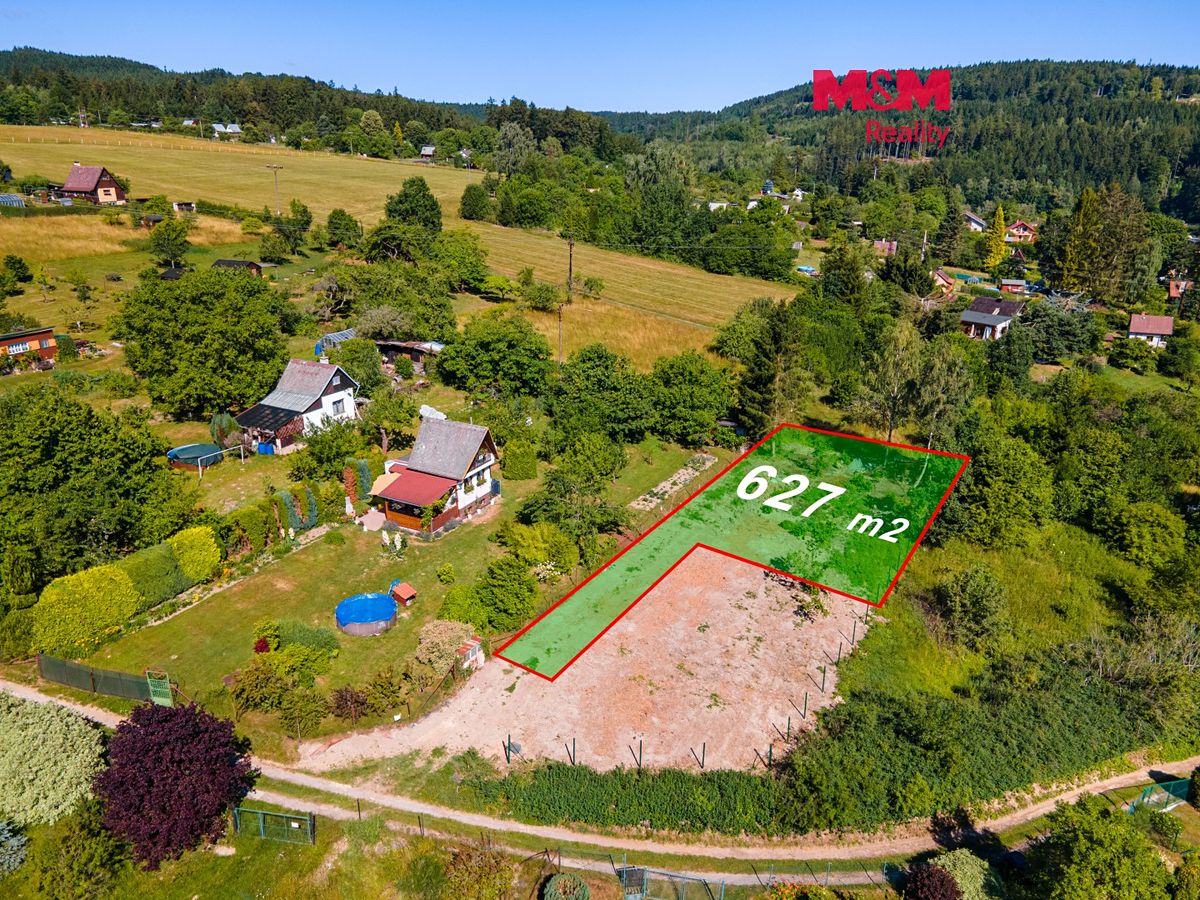 Prodej stavebního pozemku 627 m²