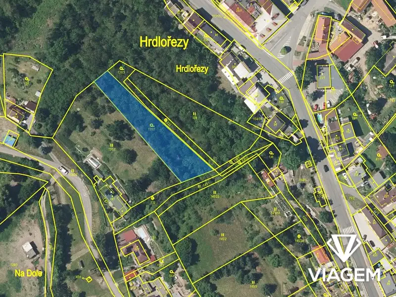 Prodej zahrady 1483 m², Hrdlořezy – náhled fotky 3