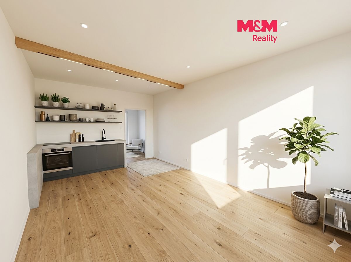 Pronájem bytu 1+kk 28 m²