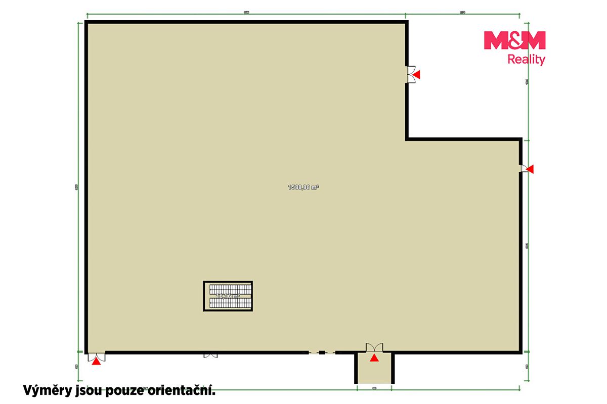 Pronájem obchodního prostoru 1603 m² – fotografie 3
