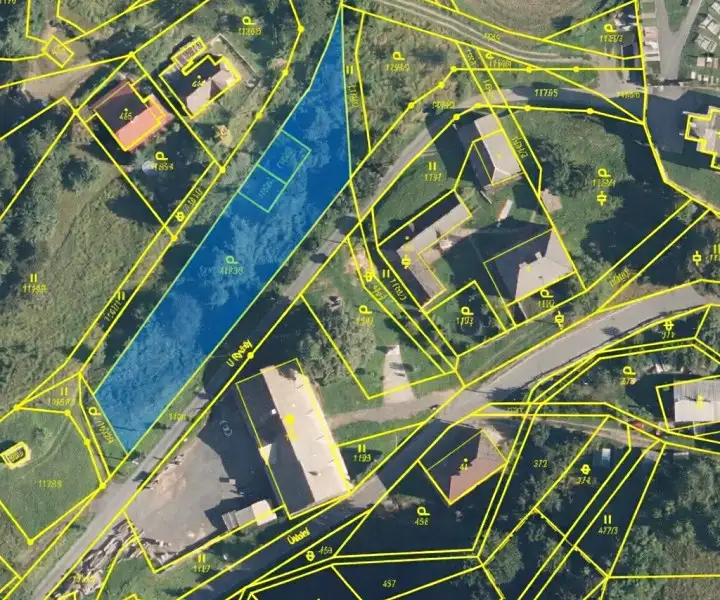 Prodej stavebního pozemku 1595 m², Hanušovice – náhled fotky 2
