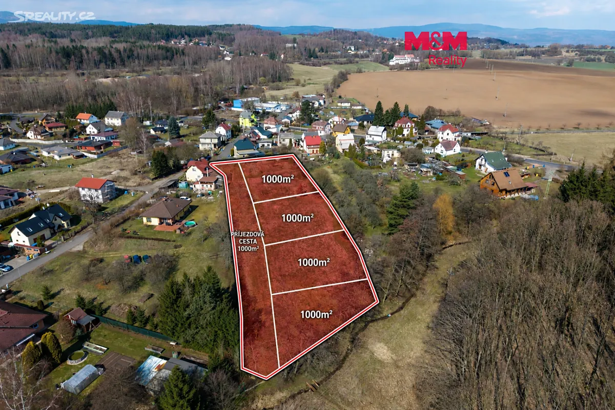 Prodej stavebního pozemku 1000 m², Sadov