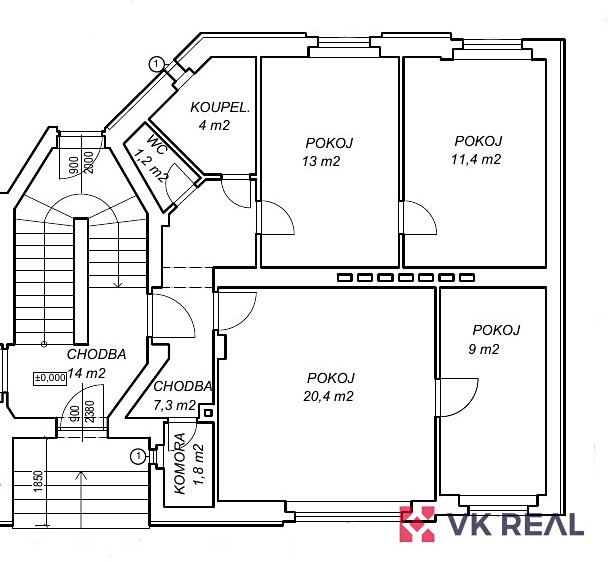 Prodej bytu 3+1, 68 m² (4 z 4)