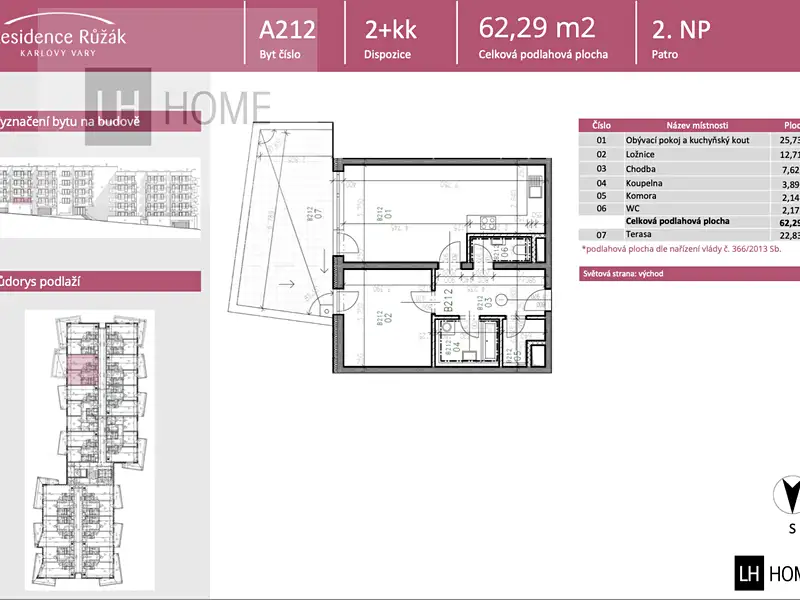 Prodej bytu 2+kk 62 m², Karlovy Vary – náhled fotky 3