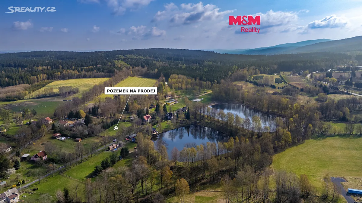 Prodej stavebního pozemku 1218 m², Nové Město pod Smrkem