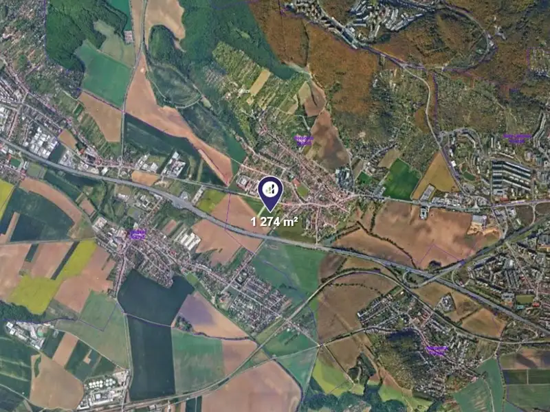 Prodej stavebního pozemku 1274 m², Brno – náhled fotky 2