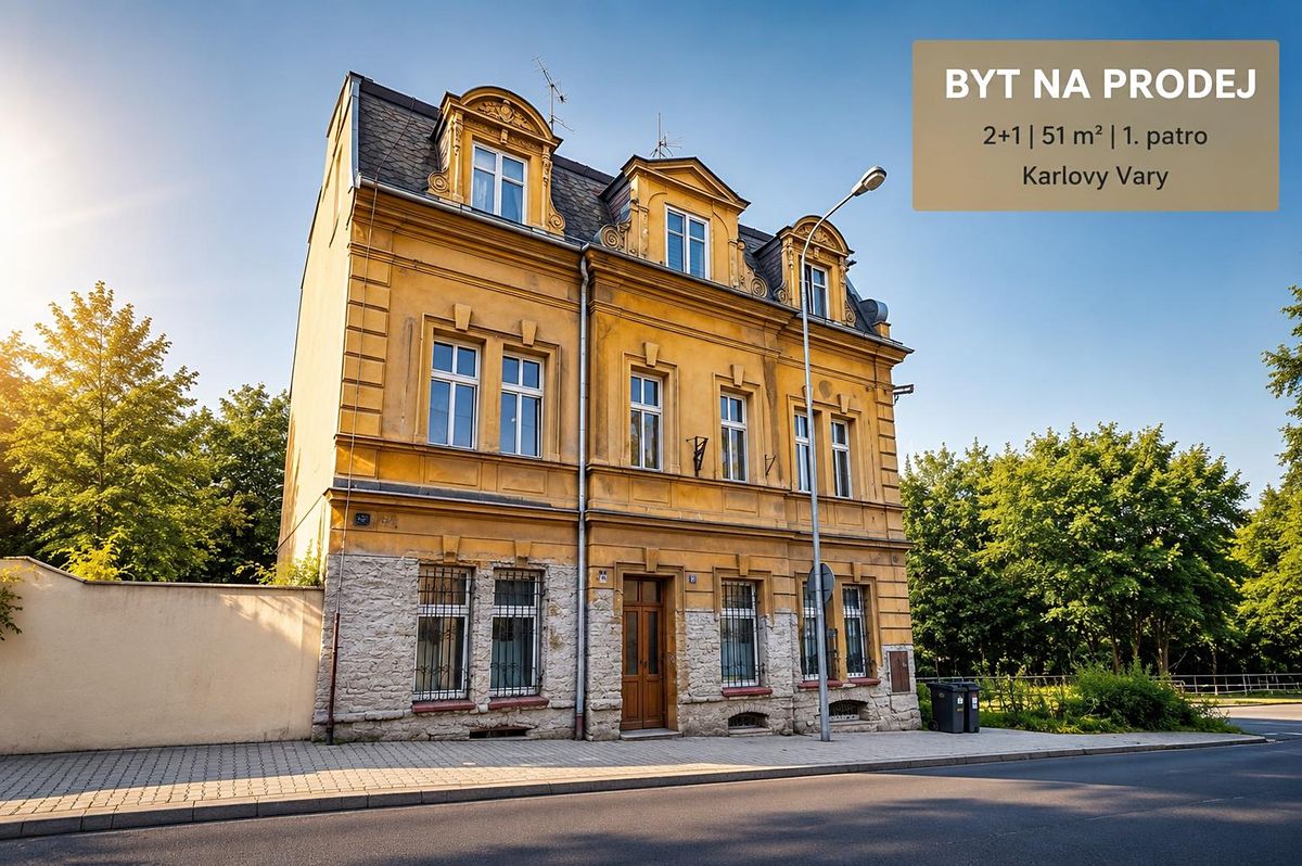Prodej bytu 2+1 51 m²