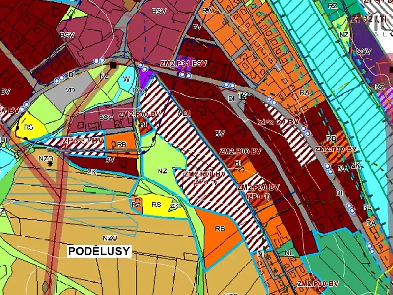 Prodej stavebního pozemku 891 m², Týnec nad Sázavou – náhled fotky 3