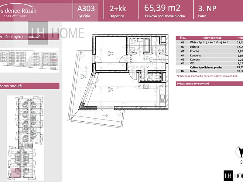 Prodej bytu 2+kk 65 m², Karlovy Vary – náhled fotky 3