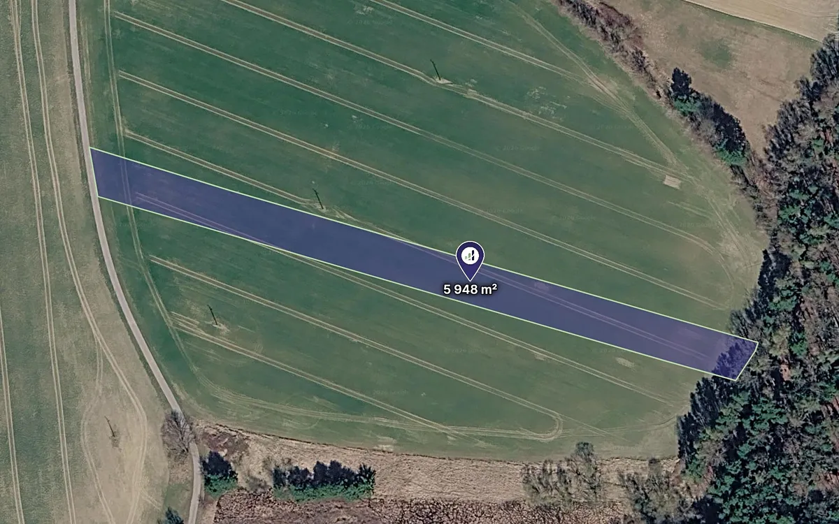 Prodej pole 5948 m²