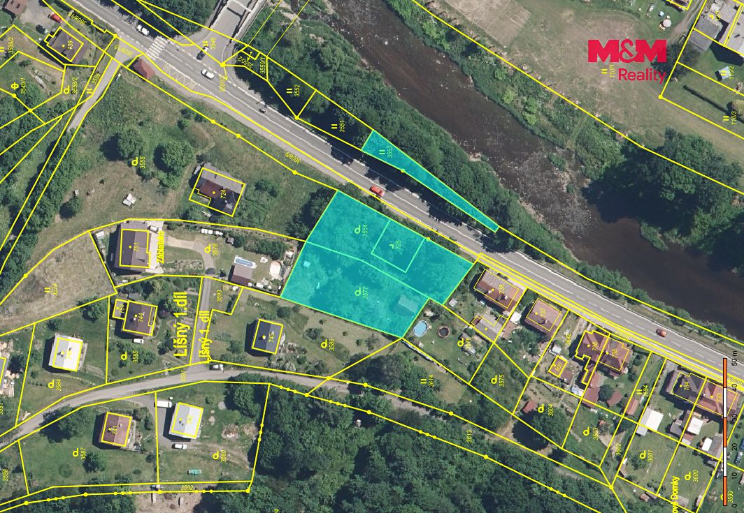 Prodej stavebního pozemku 1977 m² – fotografie 3