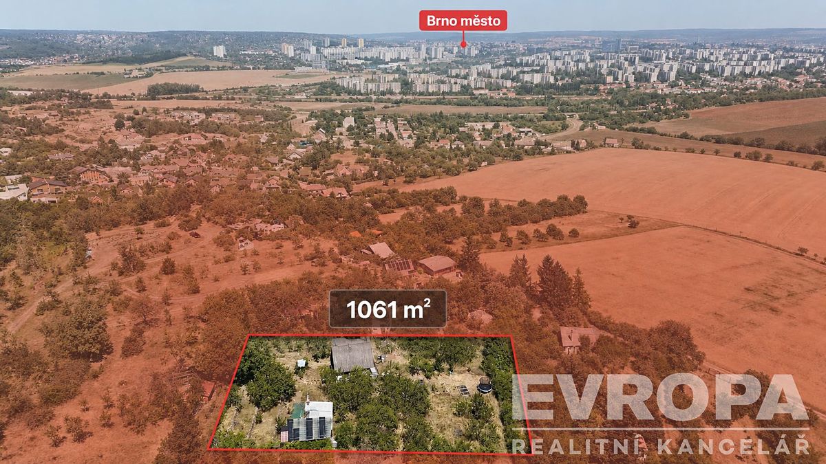 Prodej zahrady 1061 m²