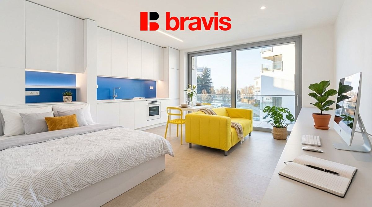 Pronájem bytu 1+kk 33 m²