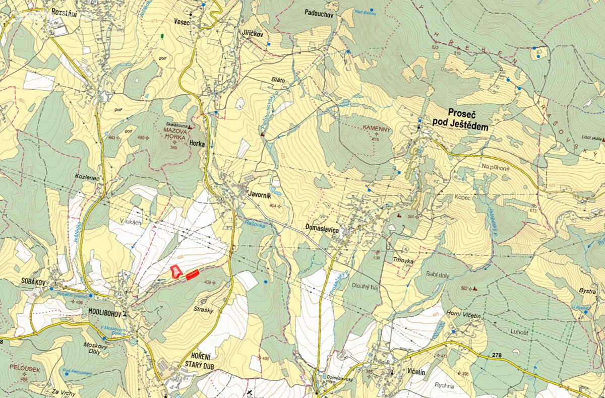 Prodej pole 10933 m² – pohled 2