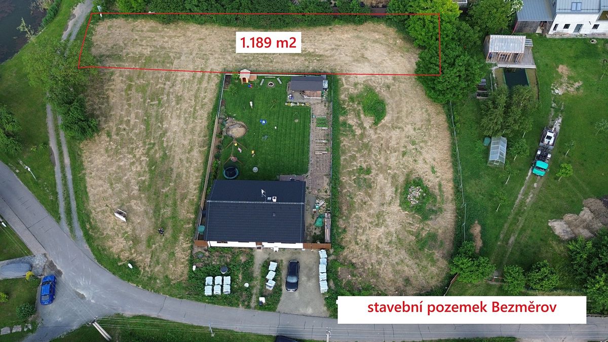 Prodej stavebního pozemku 1189 m² – fotografie 2
