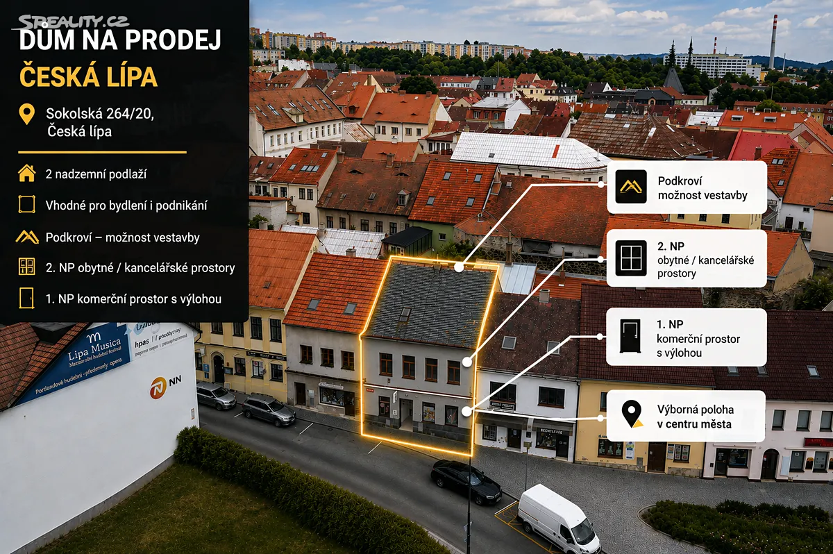 Prodej rodinného domu 150 m², pozemek 234 m², Česká Lípa
