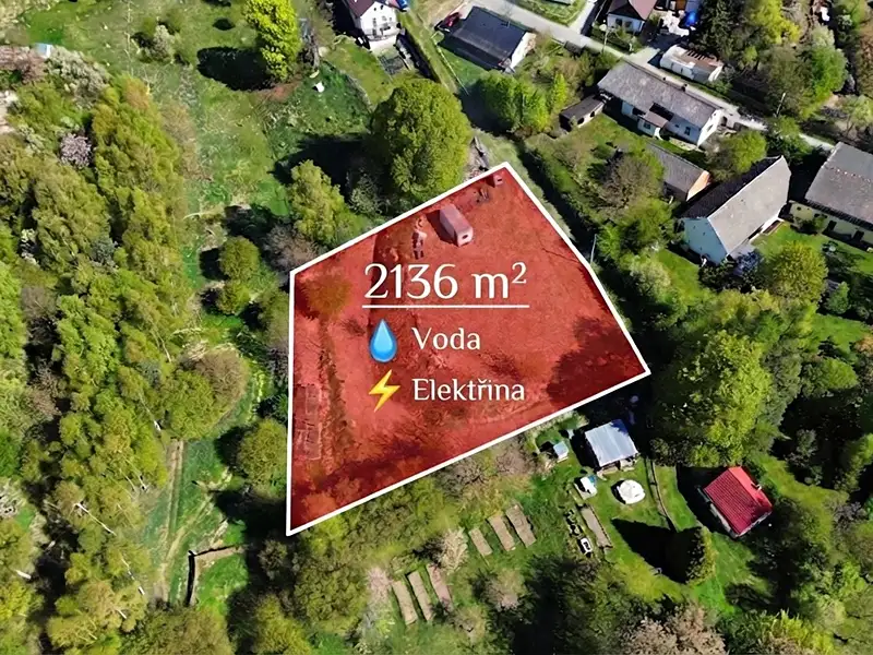 Prodej stavebního pozemku 2136 m², Bělá pod Bezdězem – náhled fotky 2