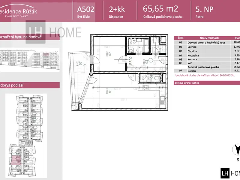 Prodej bytu 2+kk 65 m², Karlovy Vary – náhled fotky 3