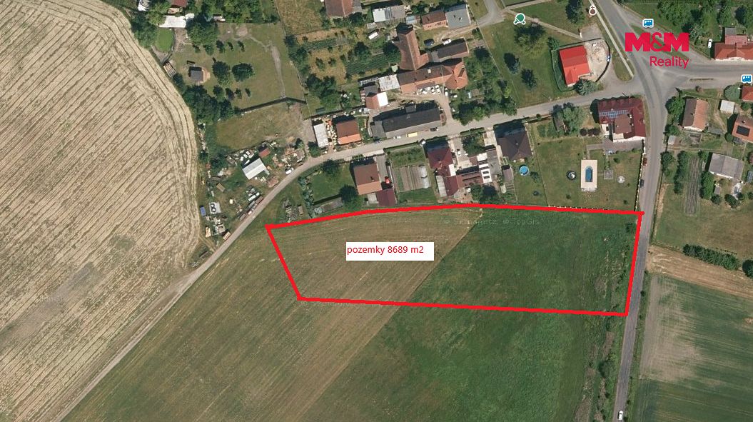 Prodej stavebního pozemku 2500 m² – fotografie 4