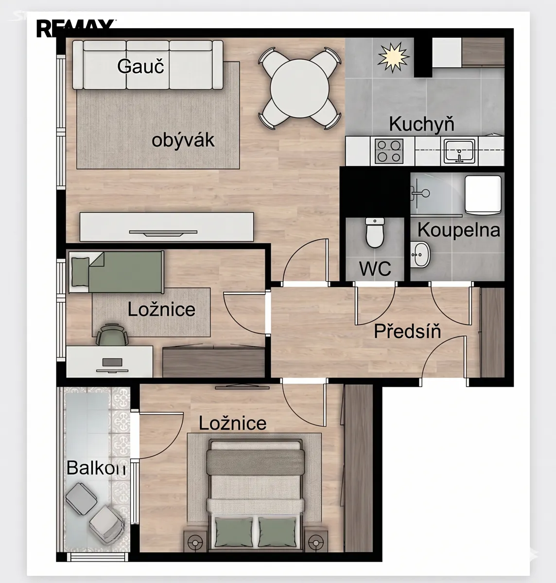 Prodej bytu 3+kk 59 m² - Widok 4