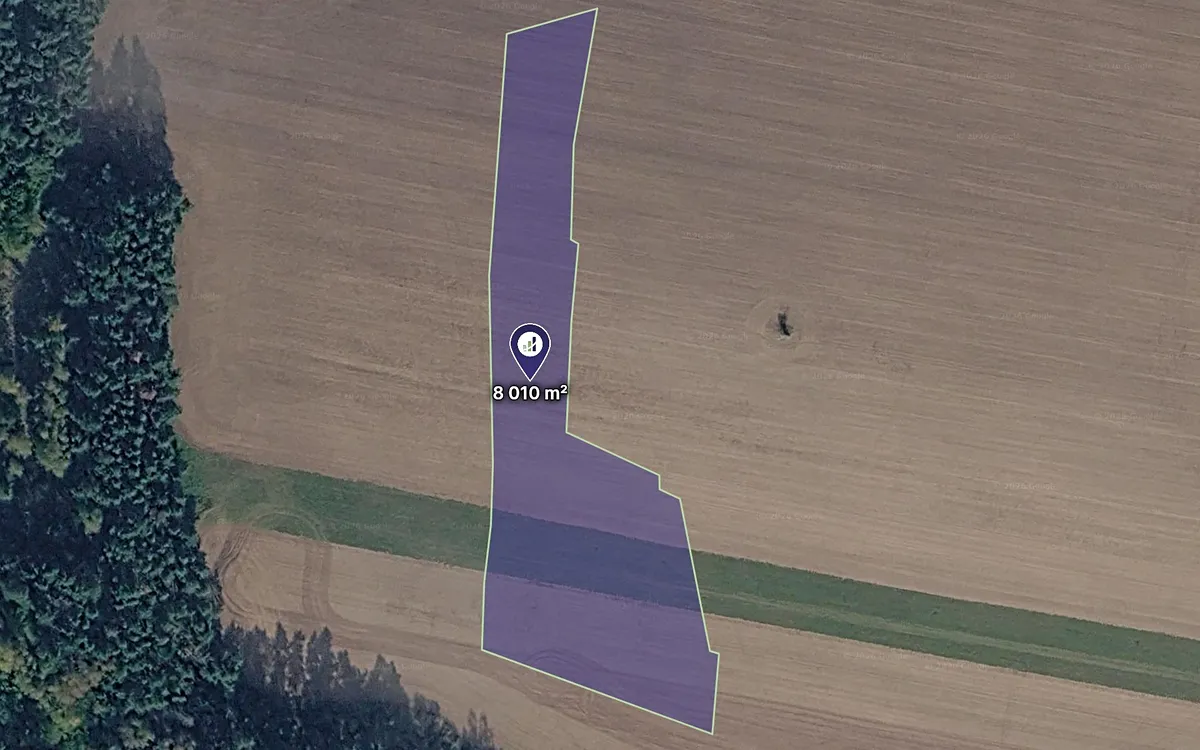 Prodej pole 8010 m²