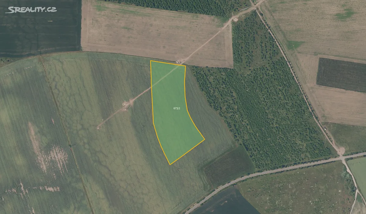 Prodej pole 27410 m², Olovnice