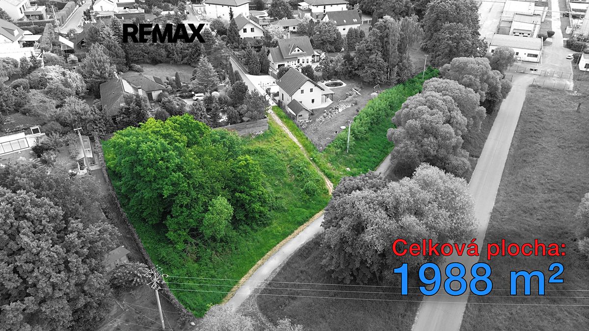 Prodej stavebního pozemku 1988 m² – fotografie 2