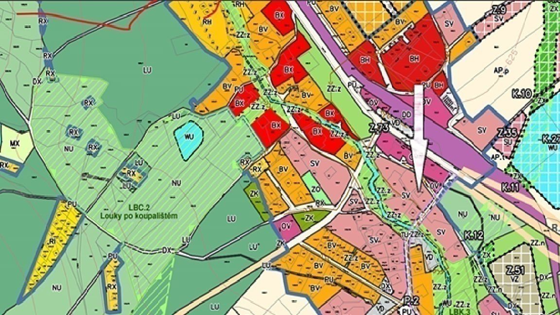Prodej stavebního pozemku 4101 m² – fotografie 3