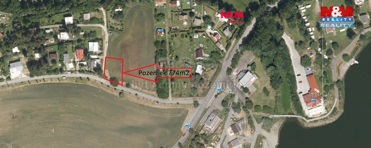 Prodej stavebního pozemku 774 m²