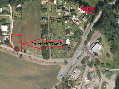 Prodej stavebního pozemku 774 m²