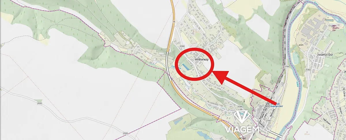 Prodej zahrady 1483 m²