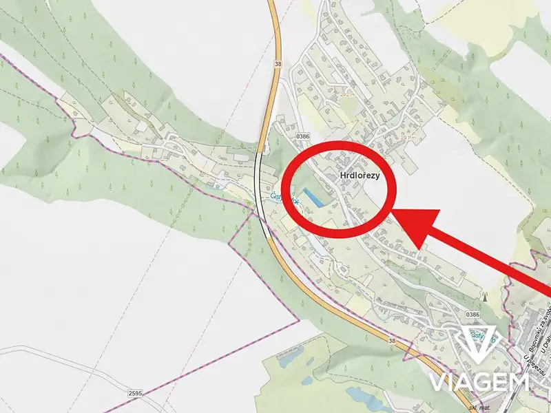 Prodej zahrady 1483 m², Hrdlořezy – náhled fotky 1